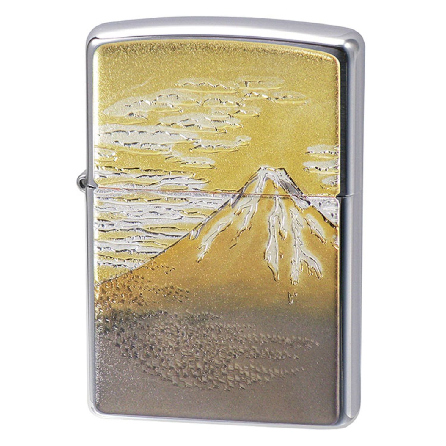 新品正規品】ZIPPO 電鋳板 富士 富士山 ジッポー ライター