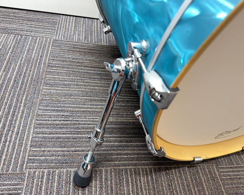 CANOPUS Birch DrumSet BD22x18 TT12x8.5 FT16x15 Aqua Satin