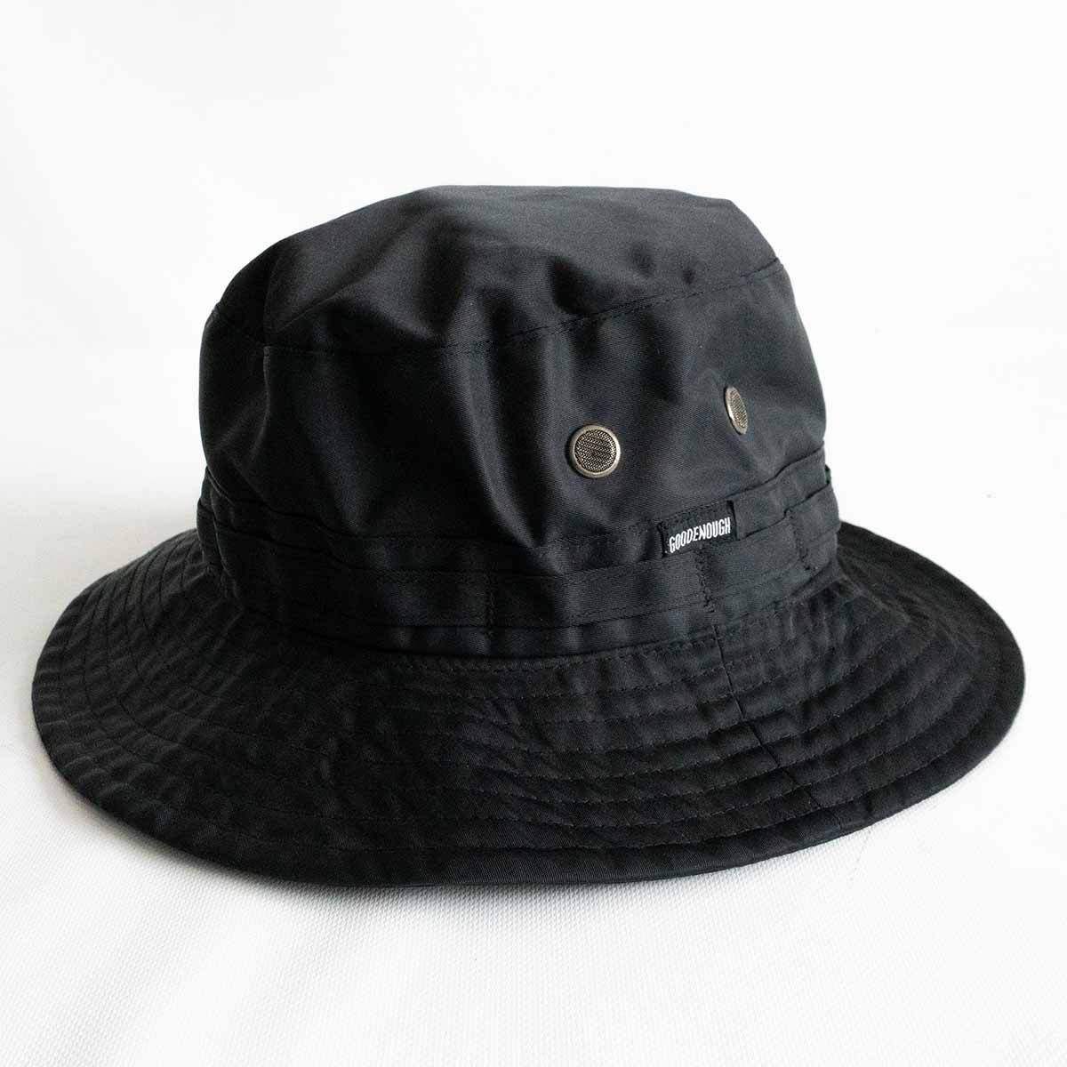 GOODENOUGH HEADPOTER バケットハット ブラック 帽子 グッドイナフ ヘッドポーター 25050490