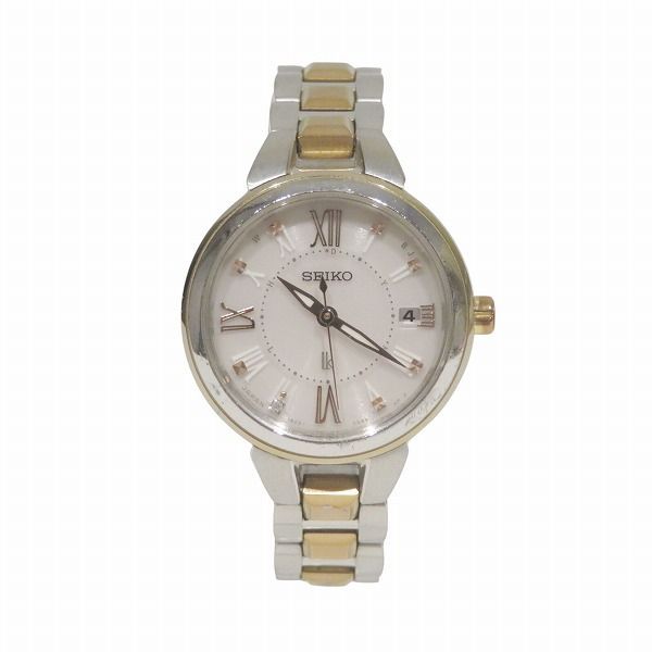 セイコー ルキア 1B22-0CR0 電波ソーラー 時計 腕時計 レディース