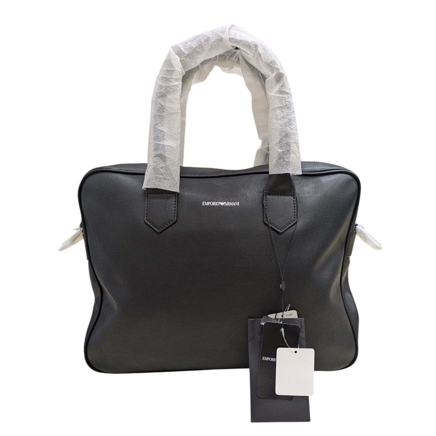 未使用級✨ EMPORIO ARMANI 2way ショルダーバッグ グレー 未使用級✨ EMPORIO ARMANI 2way ショルダーバッグ グレー