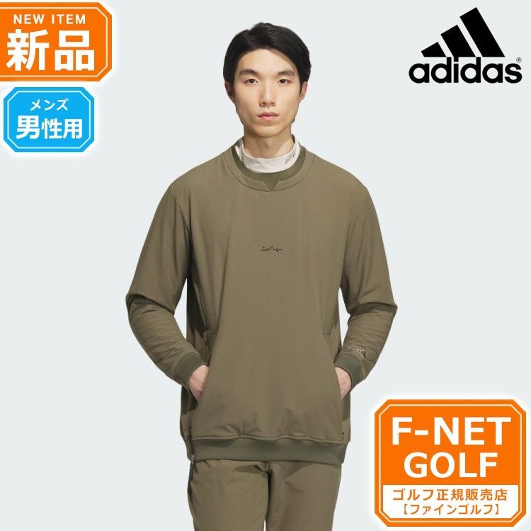 オリーブストレータ】秋 冬 モデル adidas アディダス ゴルフウェア MKO59 COLD.RDY サイドジップ 撥水 プルオーバー  [ストレッチ 撥水 保温 吸放湿] （メンズ） - メルカリ