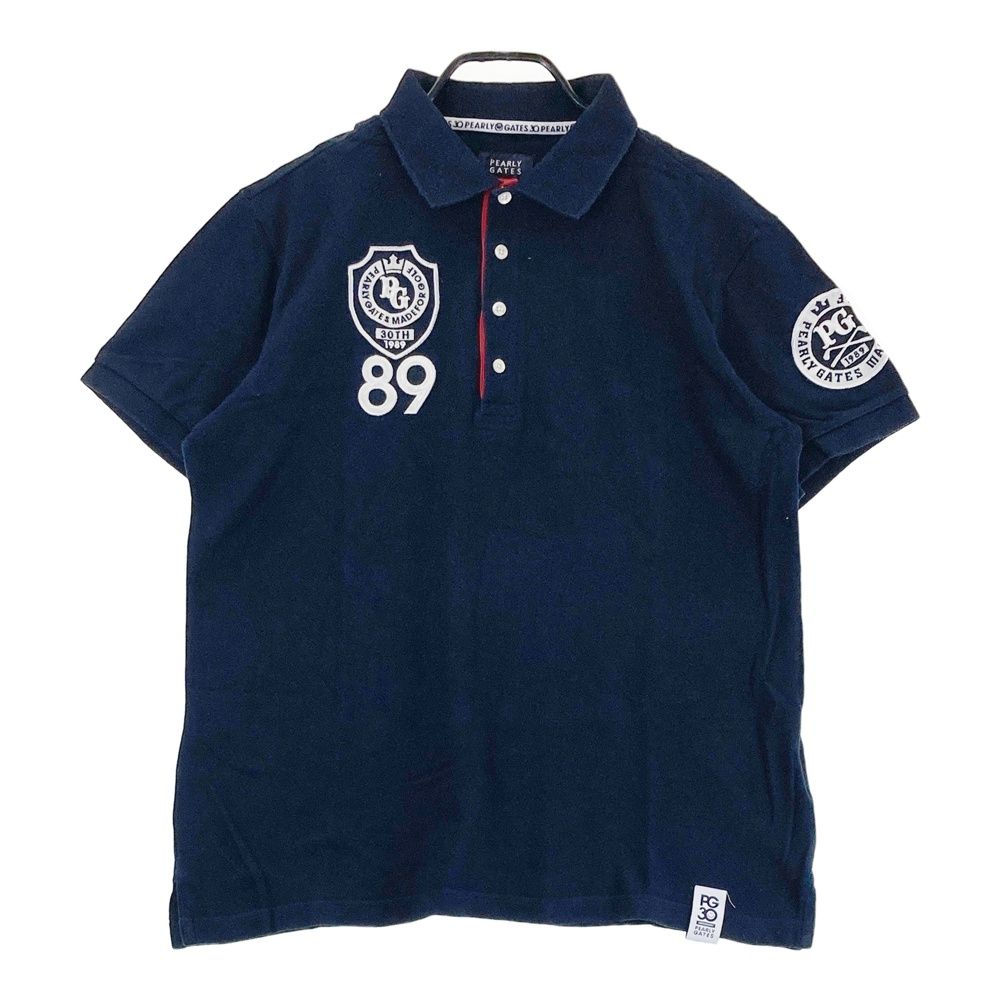 サイズ：7 PEARLY GATES パーリーゲイツ 30周年 半袖ポロシャツ