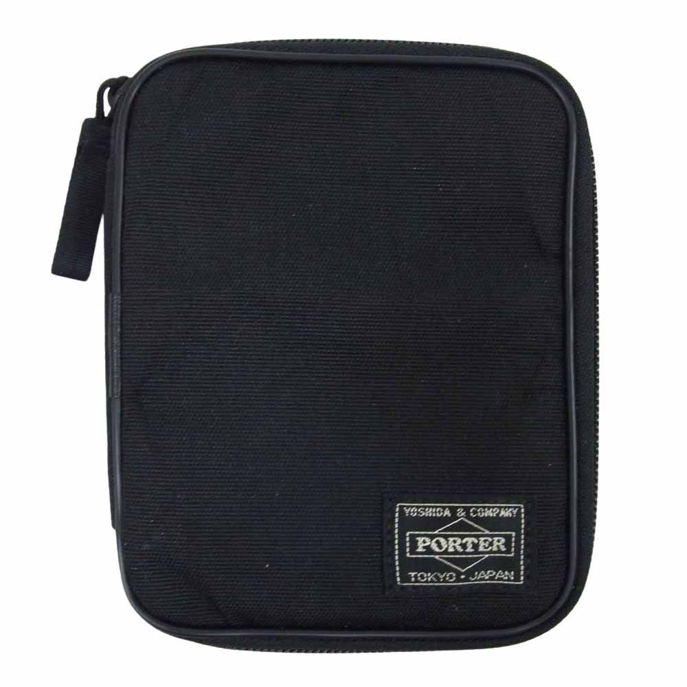 PORTER ポーター 737-17825 ハイブリッド パスポート ケース ポーチ ブラック系【中古】