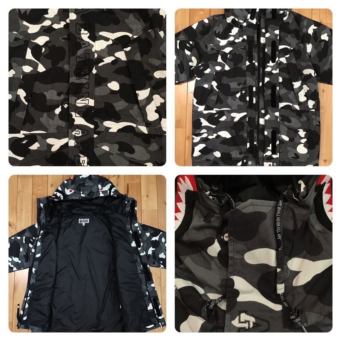 蓄光 シャークパーカー スノボジャケット BAPE 000000007001 - メルカリ