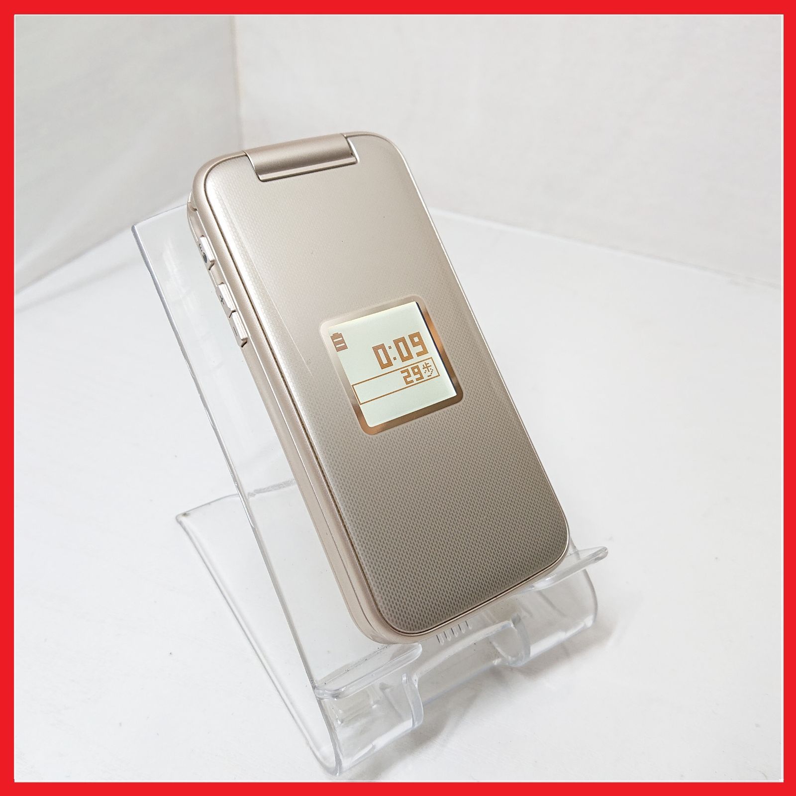 docomo F-02J らくらくホン【SIMフリー】：ガラケー 携帯電話 - メルカリ