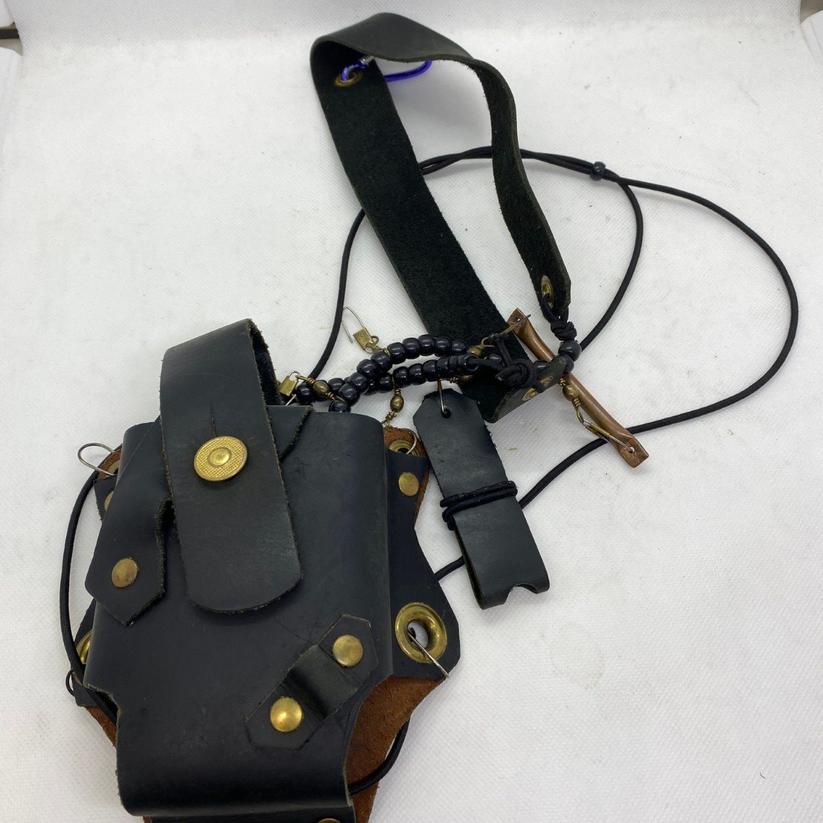 ΨΨ 釣り小物 ゴーツエンレザーランヤード本体のみ