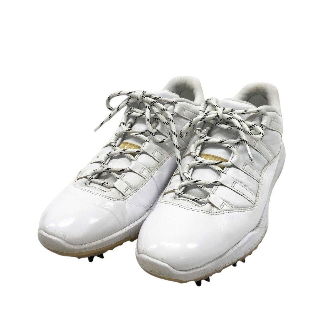 NIKE GOLF ナイキゴルフ AQ0963-102 エアジョーダン11 レトロ ロー ゴルフシューズ ホワイト系 29cm [240101550834] ゴルフウェア メンズ ストスト