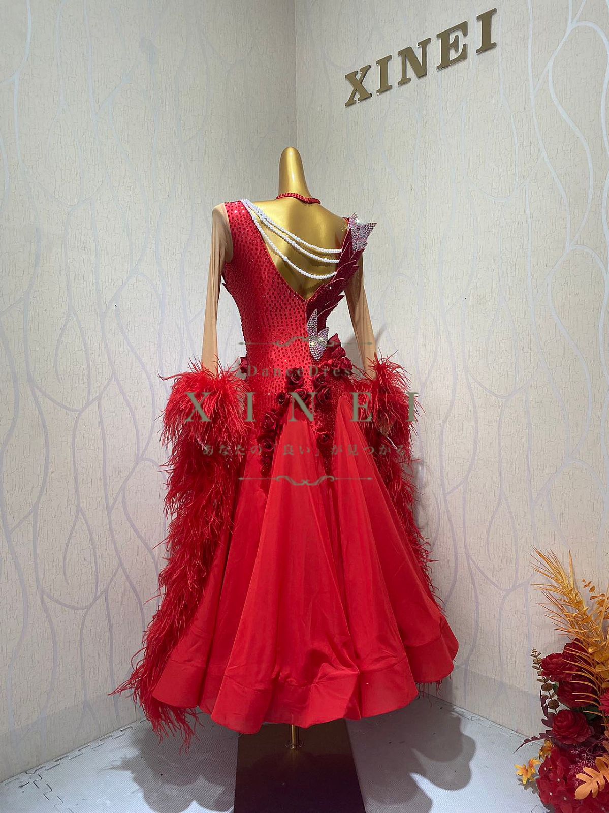 社交ダンスドレス 社交ダンス衣装/モダンドレス/パーティー