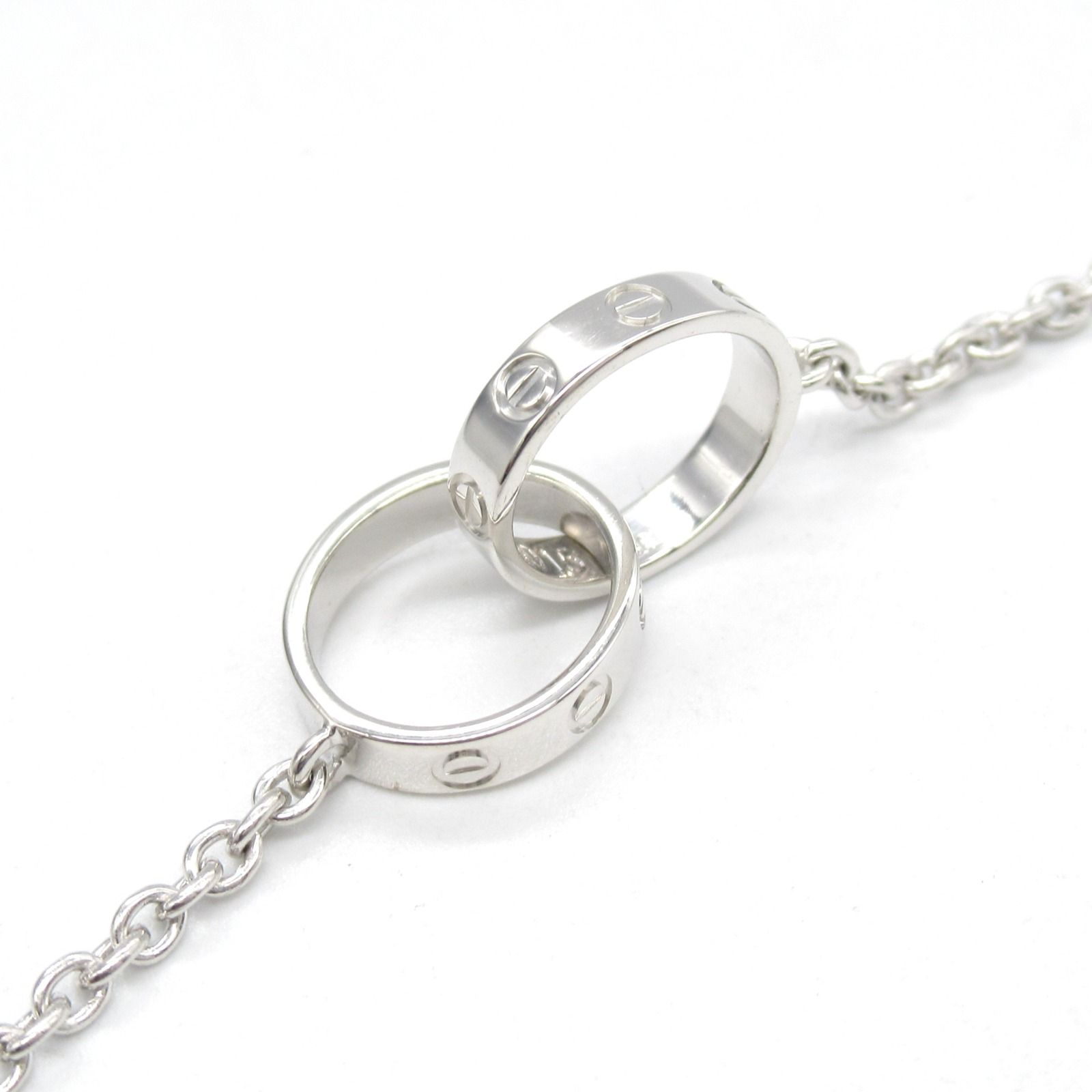 カルティエ CARTIER ネックレス ベビーラブ ネックレス 首回り45.5cm 