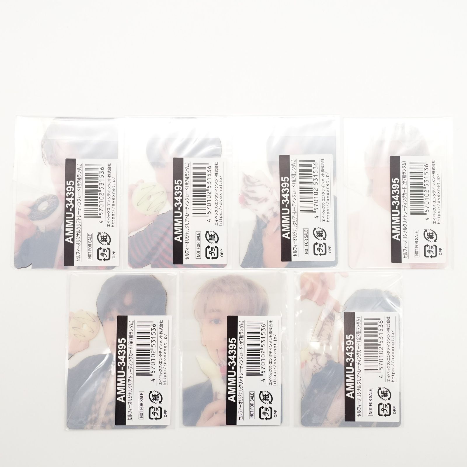 NCT DREAM セルフィーオリジナルクリアトレーディングカード トレカ