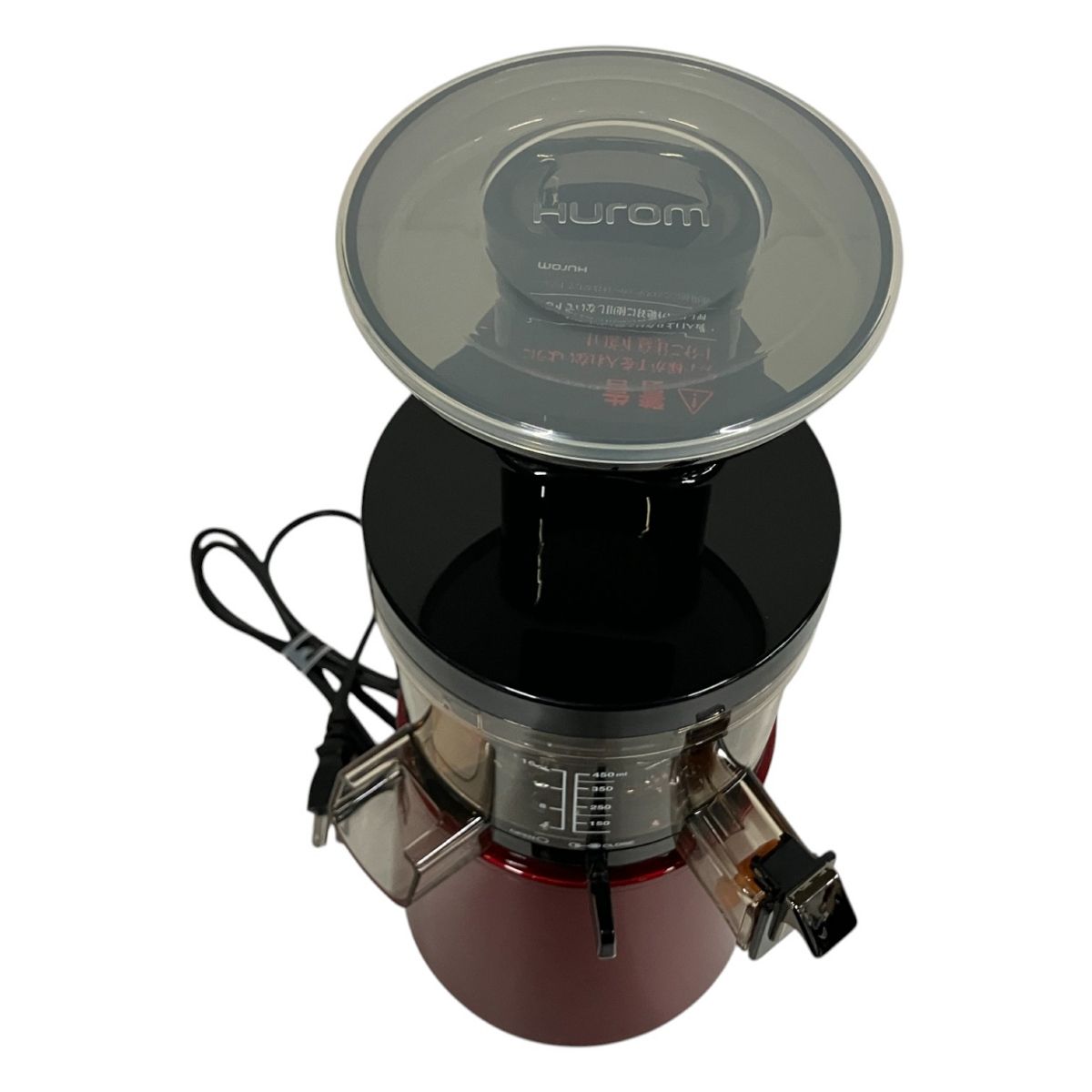 HUROM ヒューロム H-AA-RBA17 フェラーリレッド スロー ジューサー ♥ B10412530 WWW_KANDAIZUMI_COM