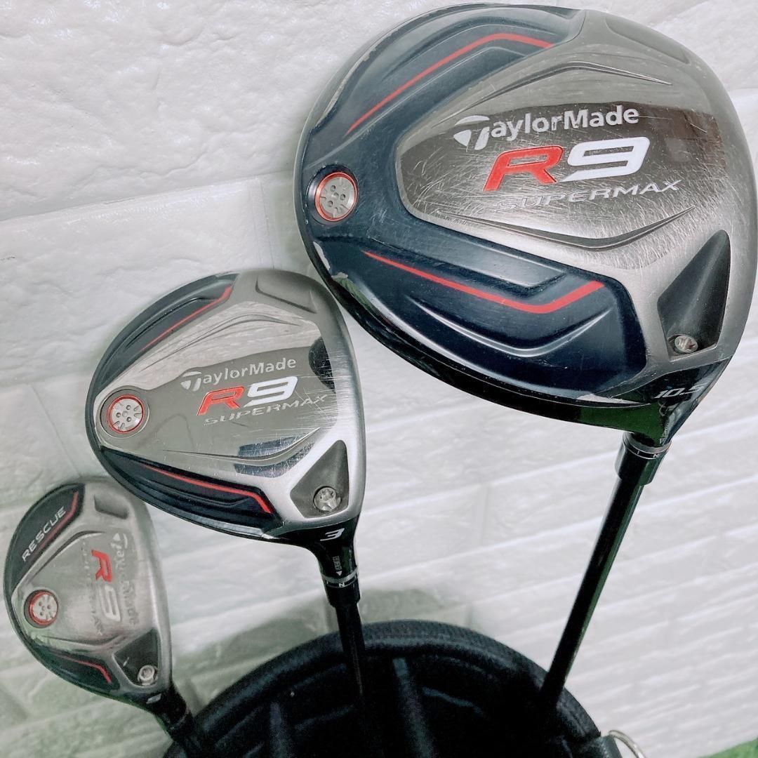 ゴルフクラブ メンズ セット テーラーメイド R9 rac 12本 初心者 ゴルフクラブ メンズ セット テーラーメイド R9 rac 12本 初心者