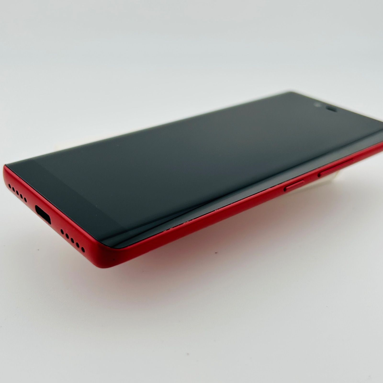 バッテリー良好 Rakuten Hand P710 GB レッド SIMフリー(sim