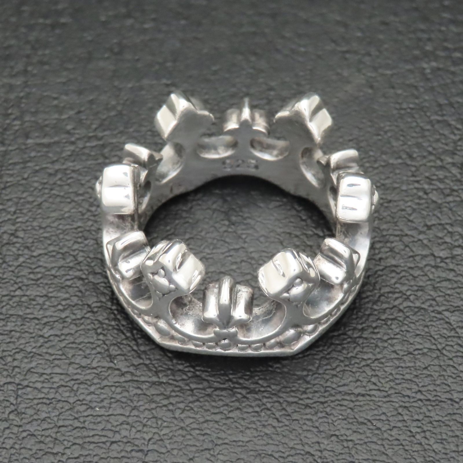 新品同様 美品 JUSTIN DAVIS PALACE CROWN RING ジャスティンデイビス パレスクラウンリング 13号 11.8g クラウン  王冠 SRJ125 箱付き