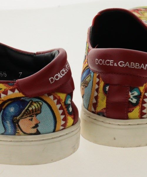 DOLCE & GABBANA メンズ ボルドー スニーカー DOLCE&GABBANA スニーカー メンズ ドルチェアンドガッバーナ