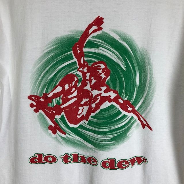 90-00s VINTAGE MOUNTAIN DEW Tシャツ メンズL 90-00年代 企業T-sh 