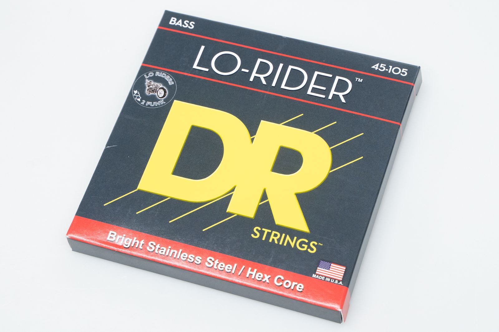 【new】DR STRINGS / LO-RIDERS Stainless for 4st Bass MH-45 MEDIUM (45-105)【GIB横浜】