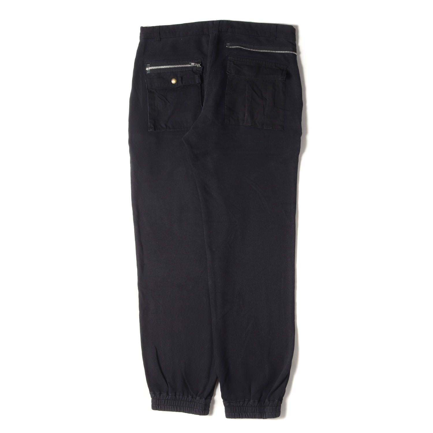 UNDERCOVER アンダーカバー パンツ サイズ L 04AW but beautiful期 ダメージ加工 カスタム スウェット パンツ ブラック 黒 ボトムス ズボン 00年代 アーカイブ ブランド