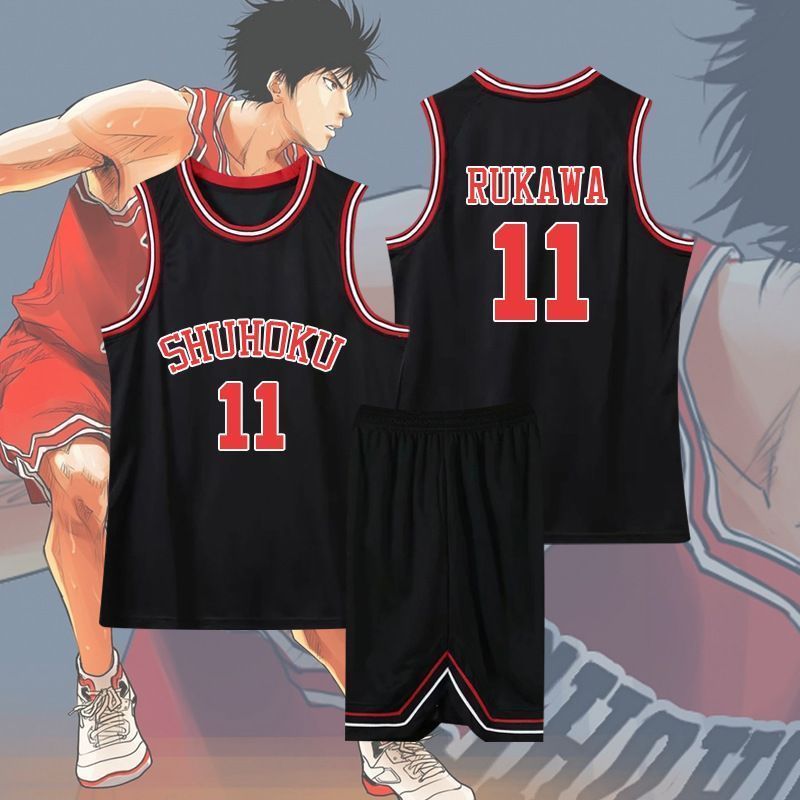 スラムダンク SLAM DUNK 湘北　デサント製　ユニフォーム 7番　宮城 スラムダンク SLAM DUNK 湘北高校 ユニフォーム 宮城リョータ 7