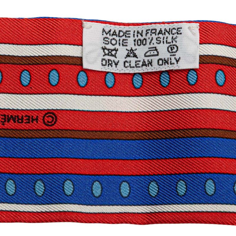 ※美品※HERMES エルメス　ツイリー　　ホース　セカンス　ノワール　ルージュ エルメス ツイリー SEQUENCES セカンス 馬 ホース モチーフ