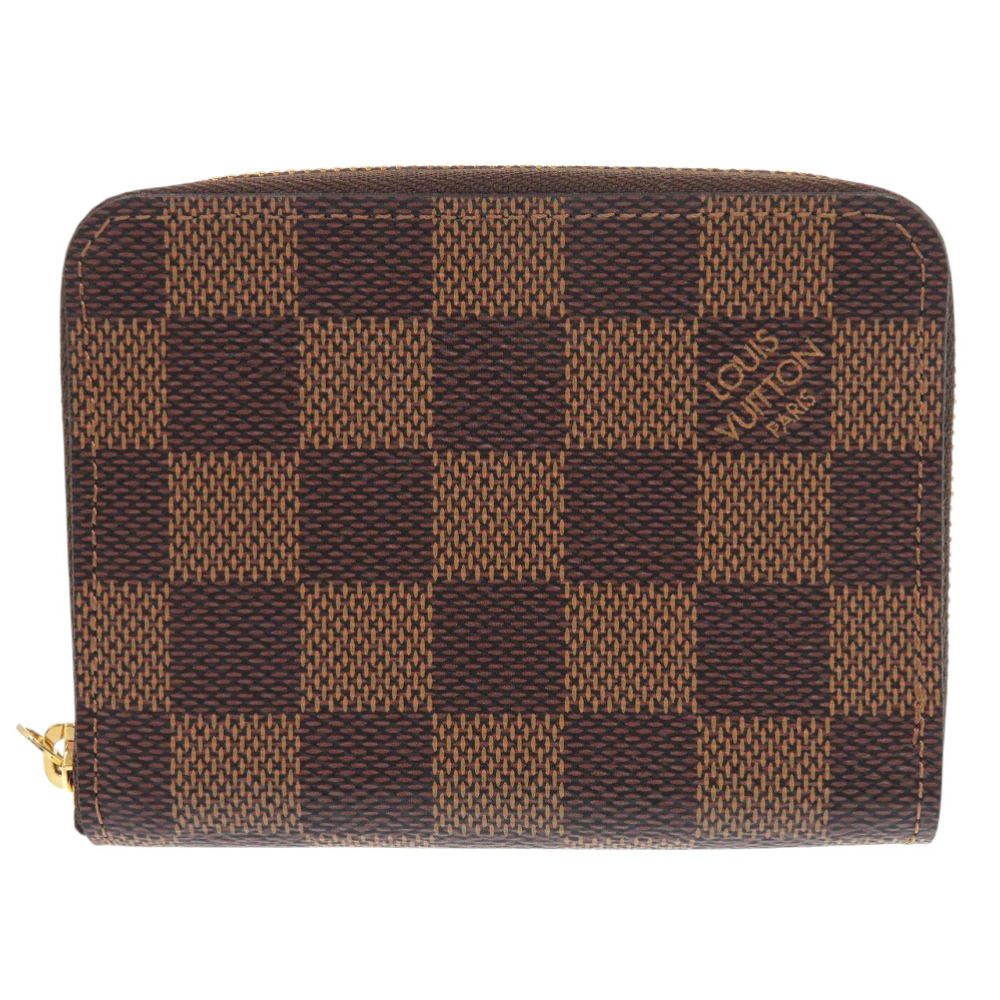 ルイ ヴィトン ジッピー コイン パース ダミエ N63070 ICチップ ブラウン コインケース LV 1205 LOUIS VUITTON