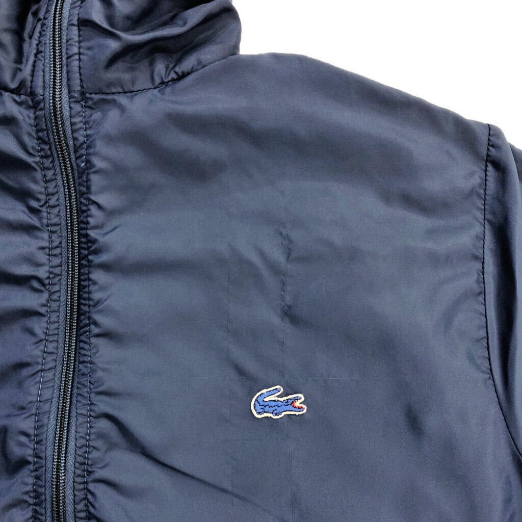 70年代 IZOD LACOSTE アイゾッド ラコステ ナイロンジャケット ネイビー(メンズ L)中古 古着 V6916 70年代 IZOD LACOSTE アイゾッド ラコステ ナイロンジャケット