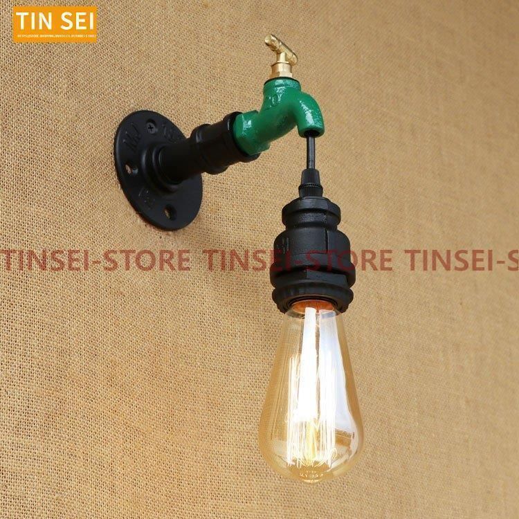 レトロ 壁掛け灯 玄関照明 インダストリアル クリアランス ブラケット