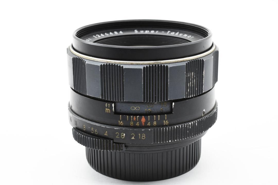 【前期型】 Super Takumar 55mm F1.8 フード付 Y014 ☆前期型☆ Super Takumar 55mm F1.8 フード付 SO147 - メルカリ