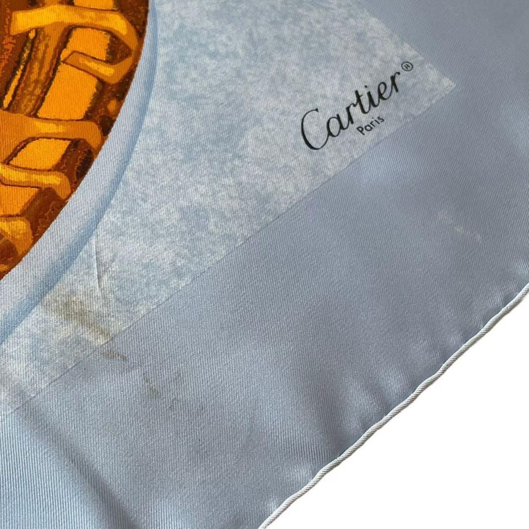 Cartier カルティエ　スカーフ　大判　イヤリング　アクセサリー　タイガー Cartier カルティエ スカーフ 大判 イヤリング アクセサリー