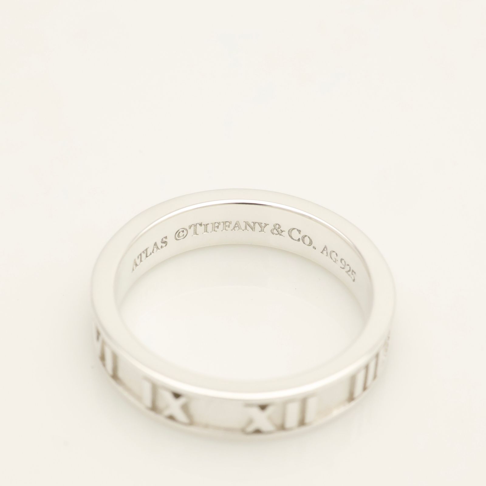 ティファニー TIFFANY 10.5号 ナロー リング 良品 0510 カード