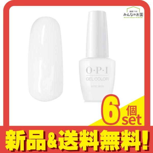 O・P・I  ジェルカラー BY OPI GCL00 15mL 6個セット まとめ売り