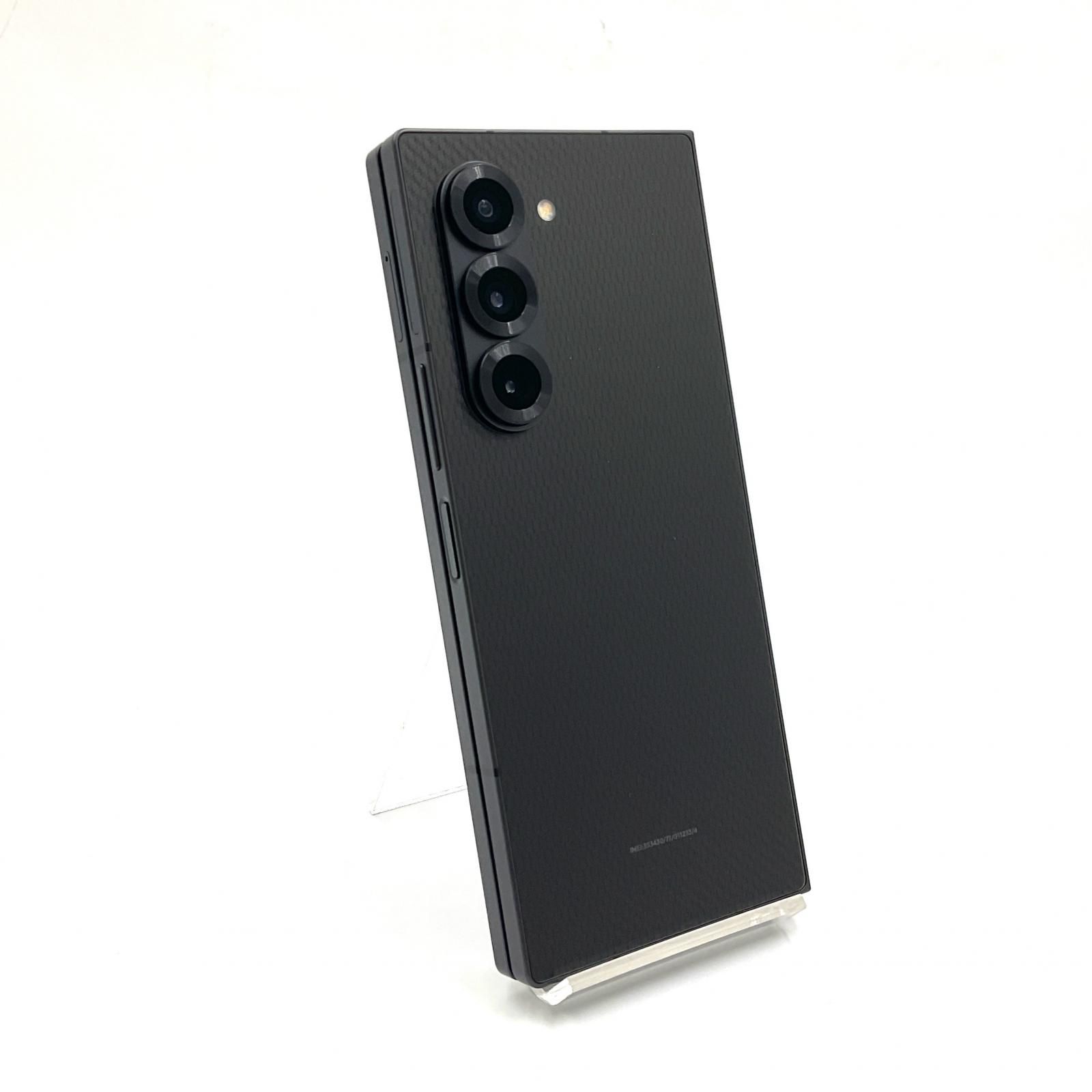 【全額返金保証】【最速発送】SAMSUNG Galaxy Z Fold6 256GB クラフテッドブラック 国内版SIMフリー SM-F956Q 超美品 動作確認済