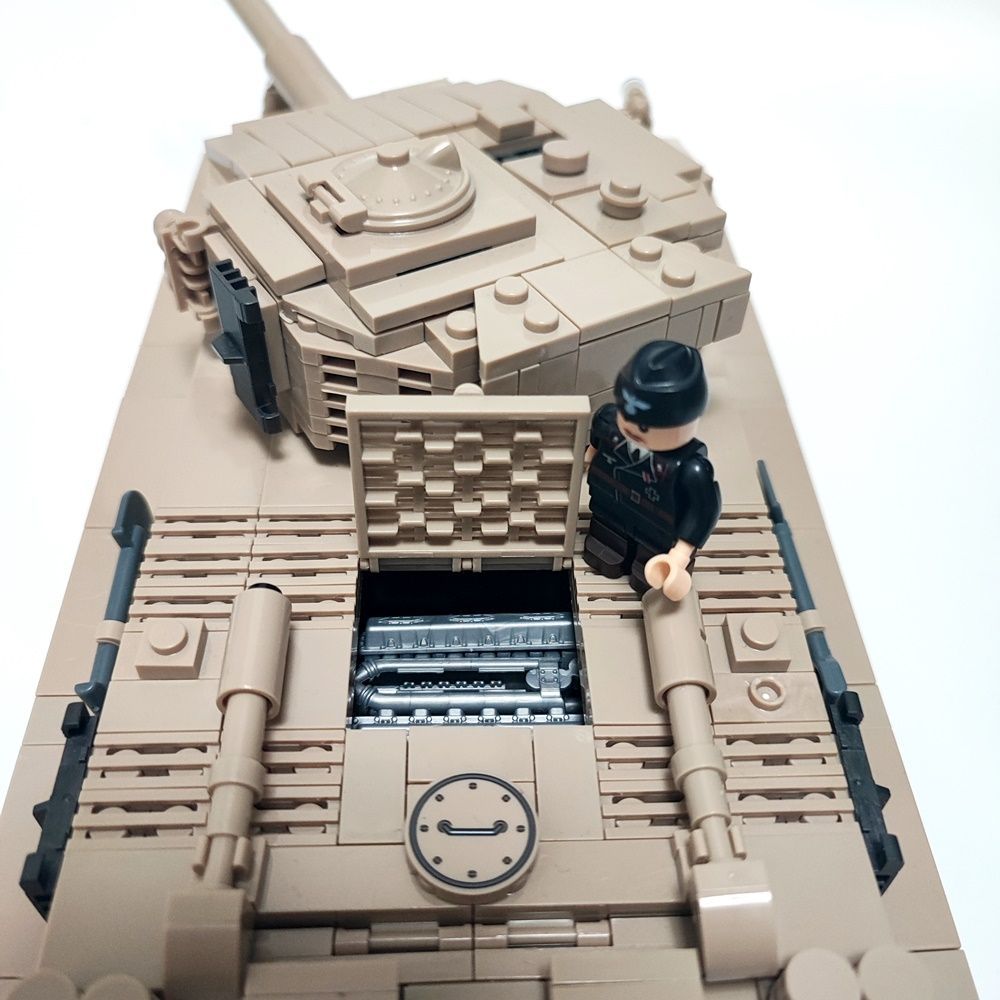 ESシリーズ ドイツ ティーガーⅠ LEGO互換 ブロック戦車 1018PCS