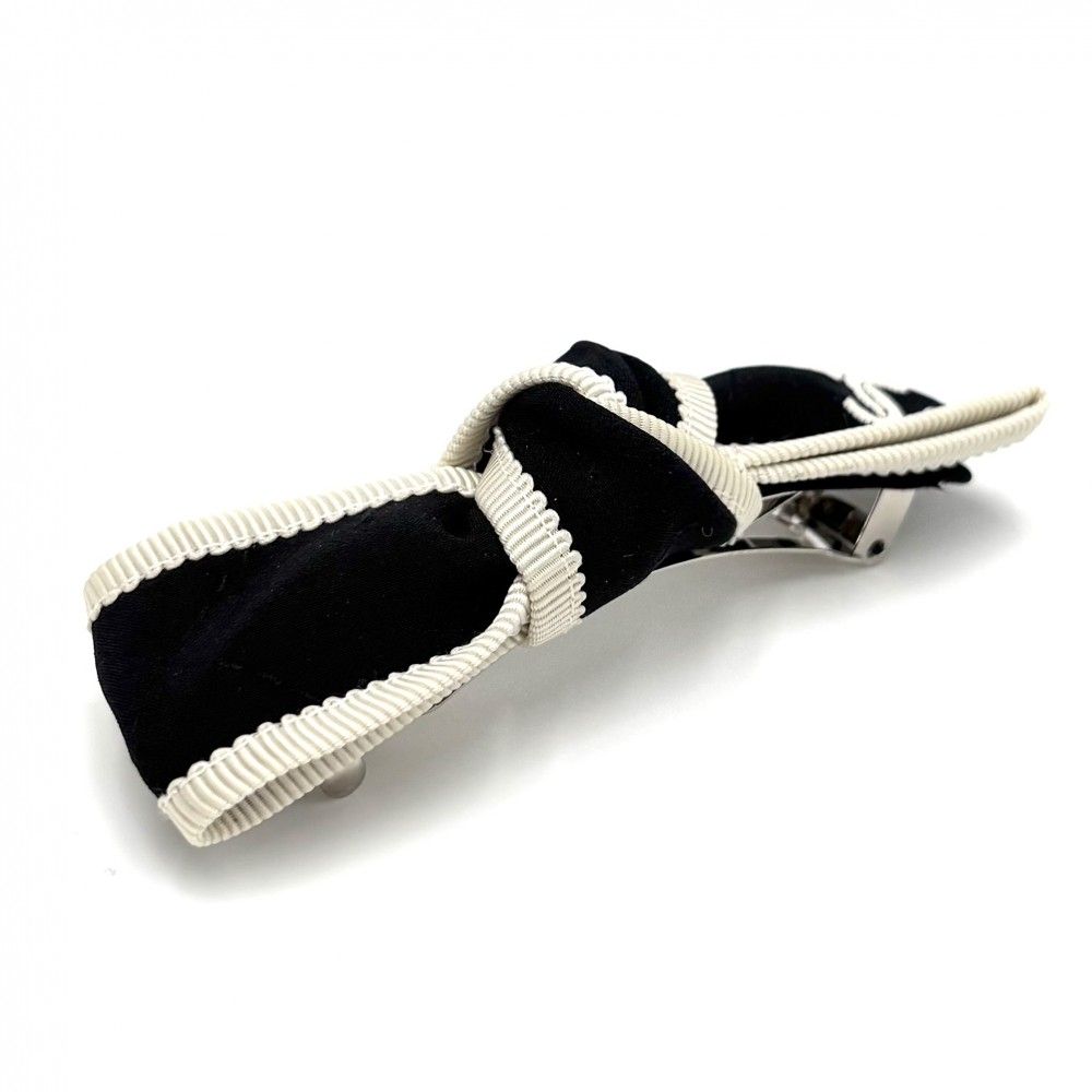 シャネル ヘアアクセサリー レディース リボン バレッタ 髪飾り ココ  