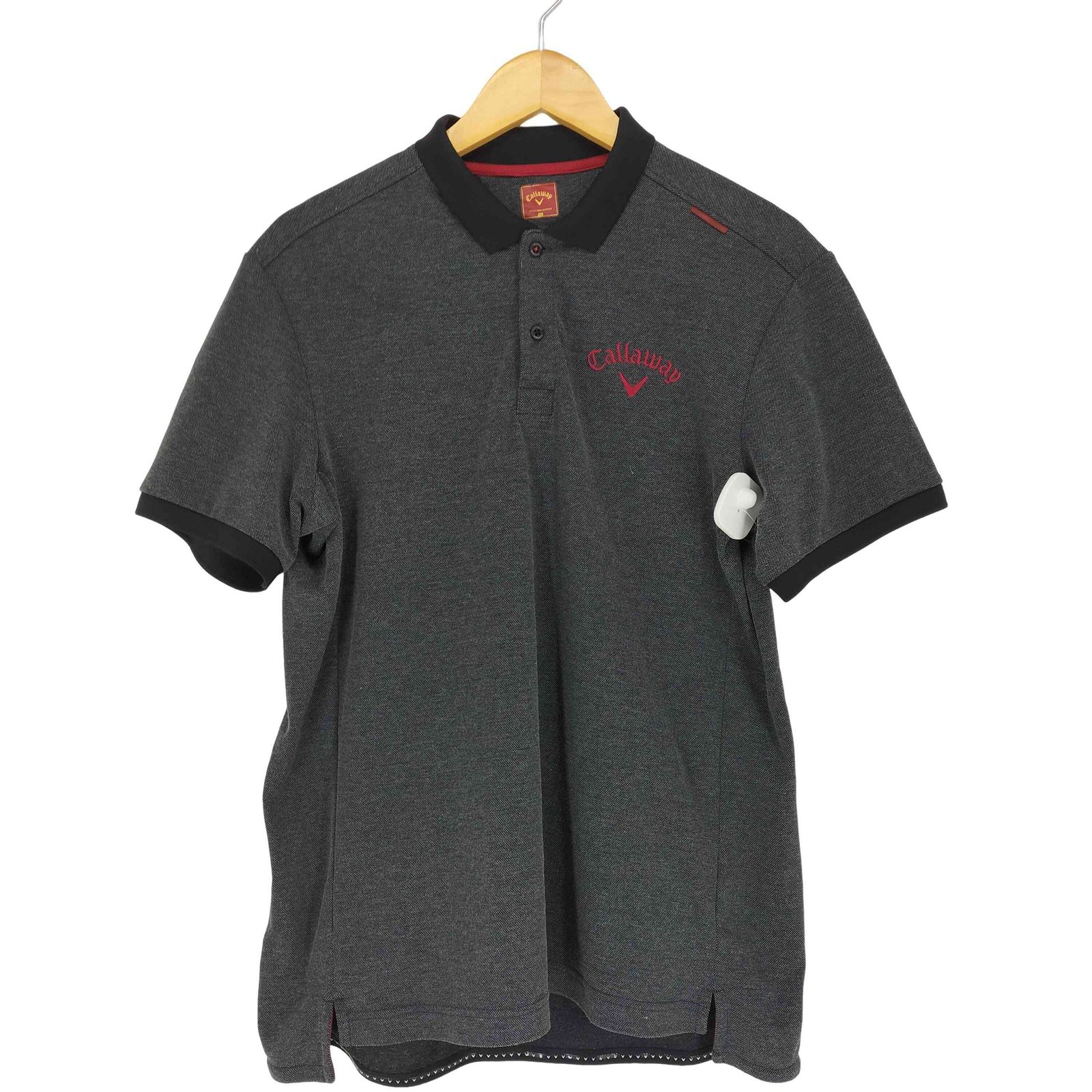 キャロウェイ Callaway RED LABEL 刺繍ロゴ ポロシャツ メンズ  LL