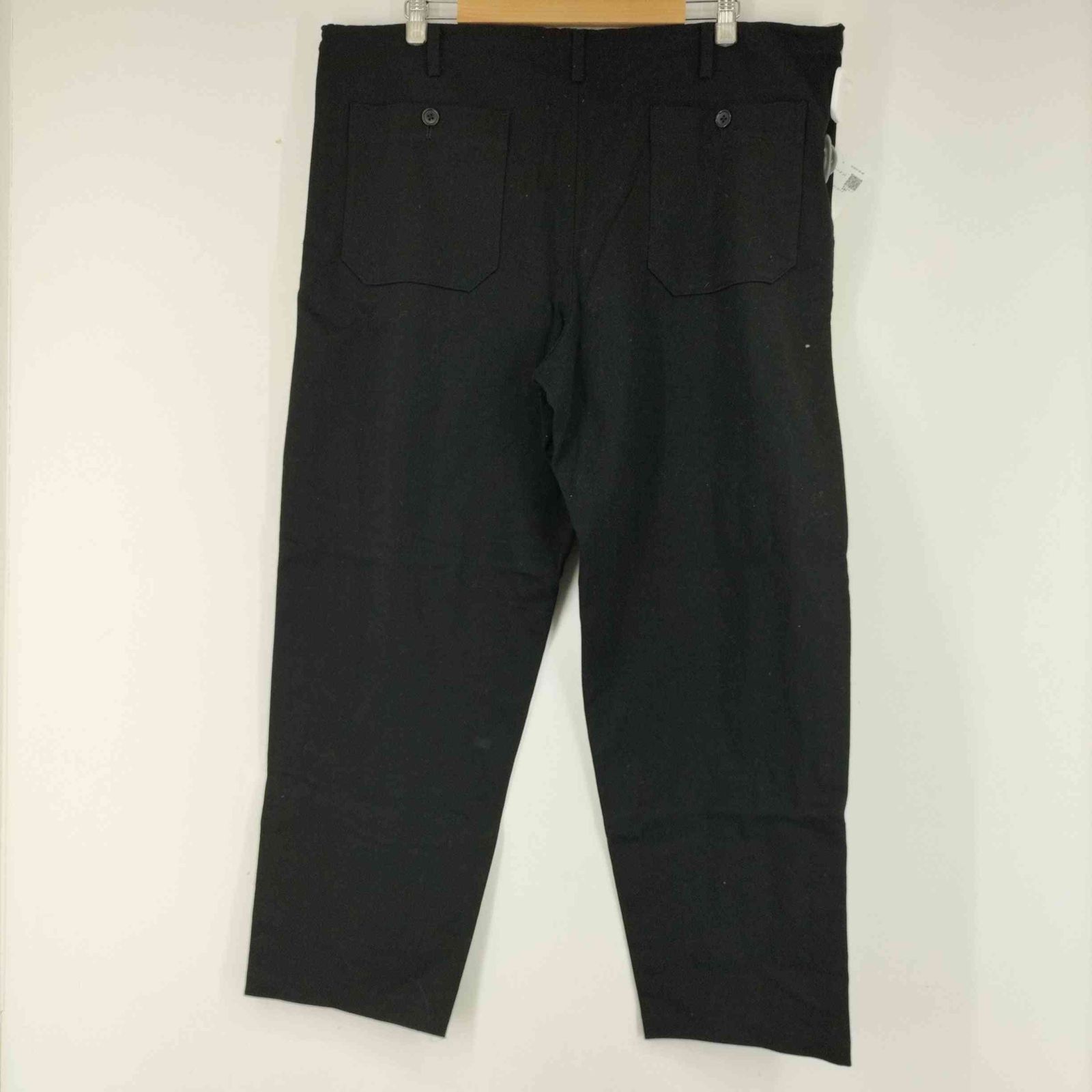 Y's for men ワイズフォーメン サイドライン ワイドパンツ-無