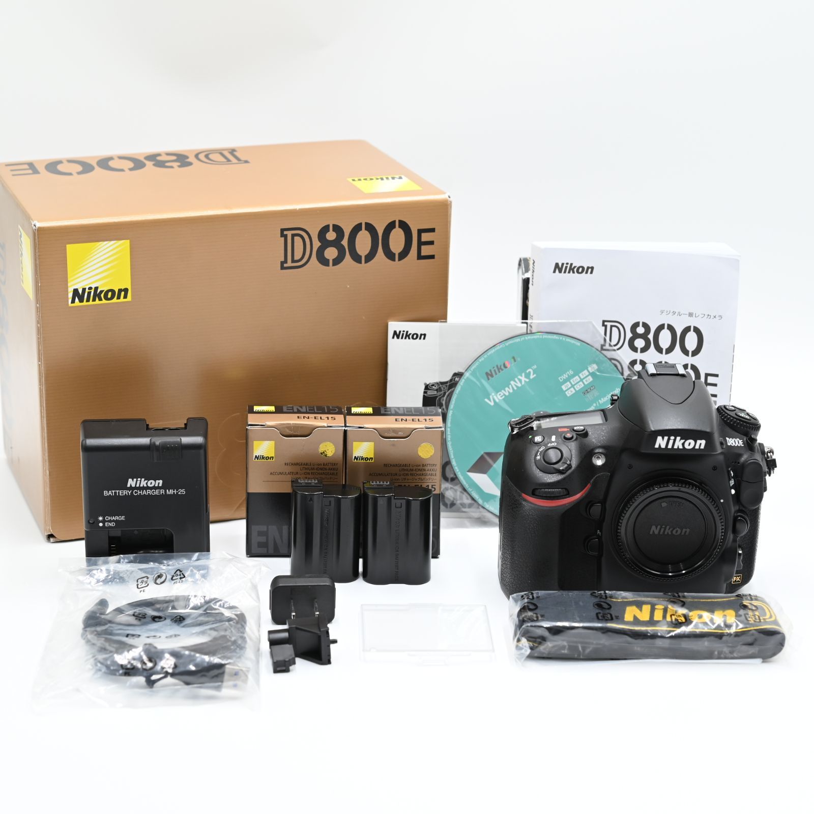 実用品】Nikon デジタル一眼レフカメラ D800E ボディー #644 メルカリ