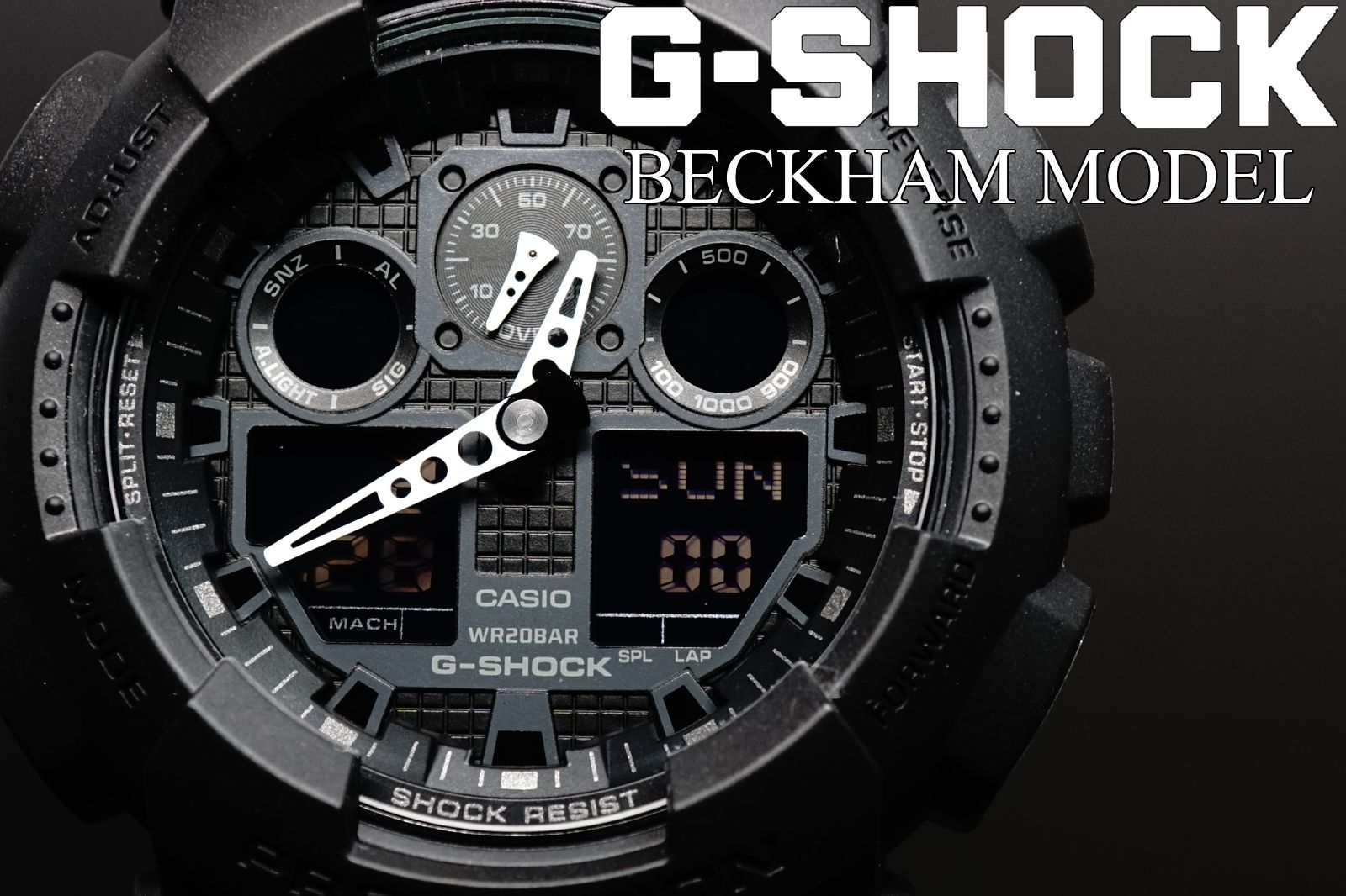 ベッカム愛用 CASIO カシオ 腕時計 GSHOCK ジーショック