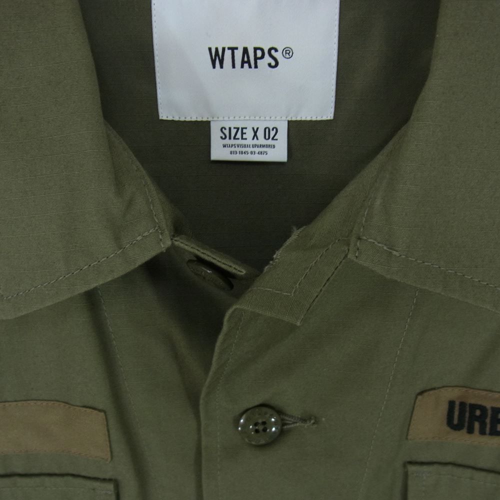 WTAPS ダブルタップス ミリタリージャケット 21SS 211WVDT-SHM03