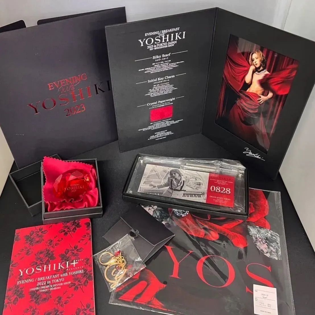 2022.2023YOSHIKIディナーショーお土産 YOSHIKI ディナーショー 2023 お土産 非売品 - メルカリ