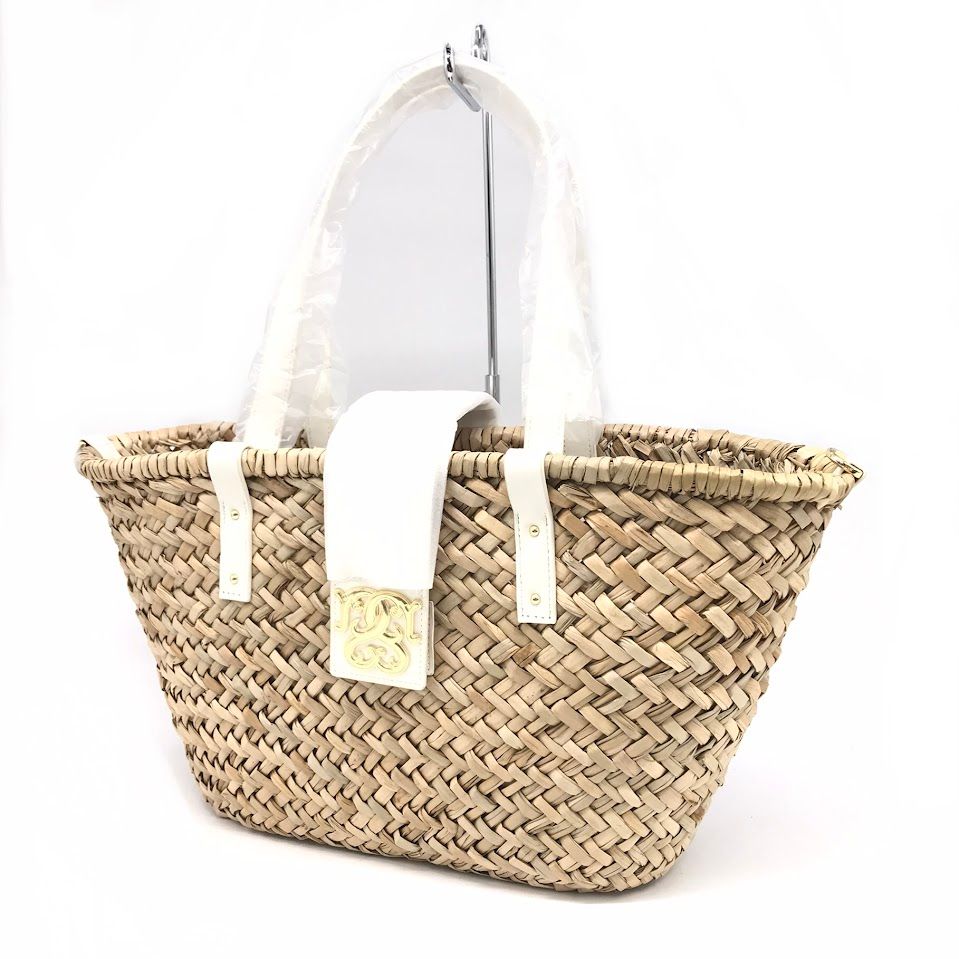 SNIDEL コットンショルダーブレードトートバッグ かごバッグ