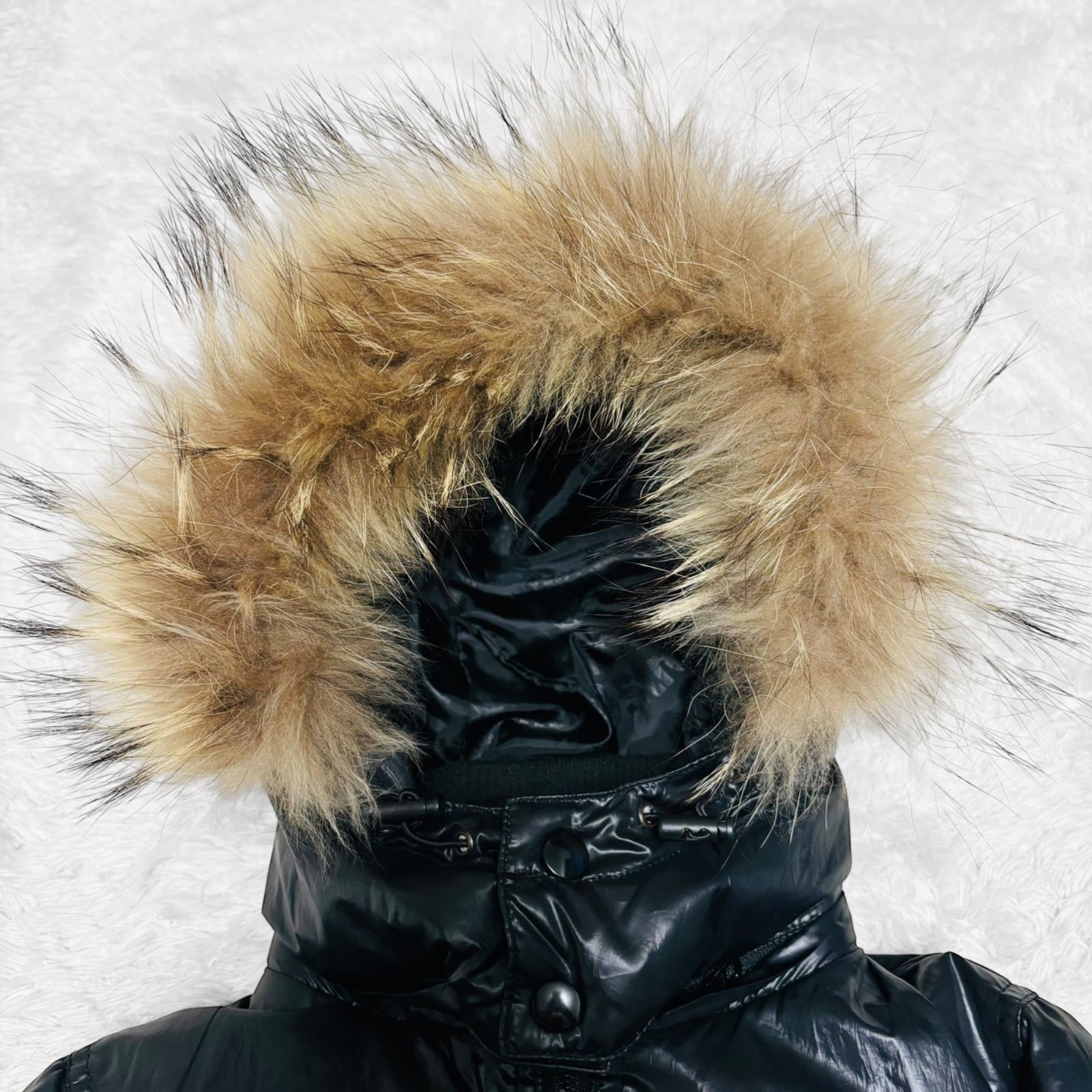 美品✨ Y2K 00s 短丈 平成ギャル ダウンジャケット グランジ ブルゾン y2k 平成ギャル ギャル男 ファー付き ダウンジャケット 短丈