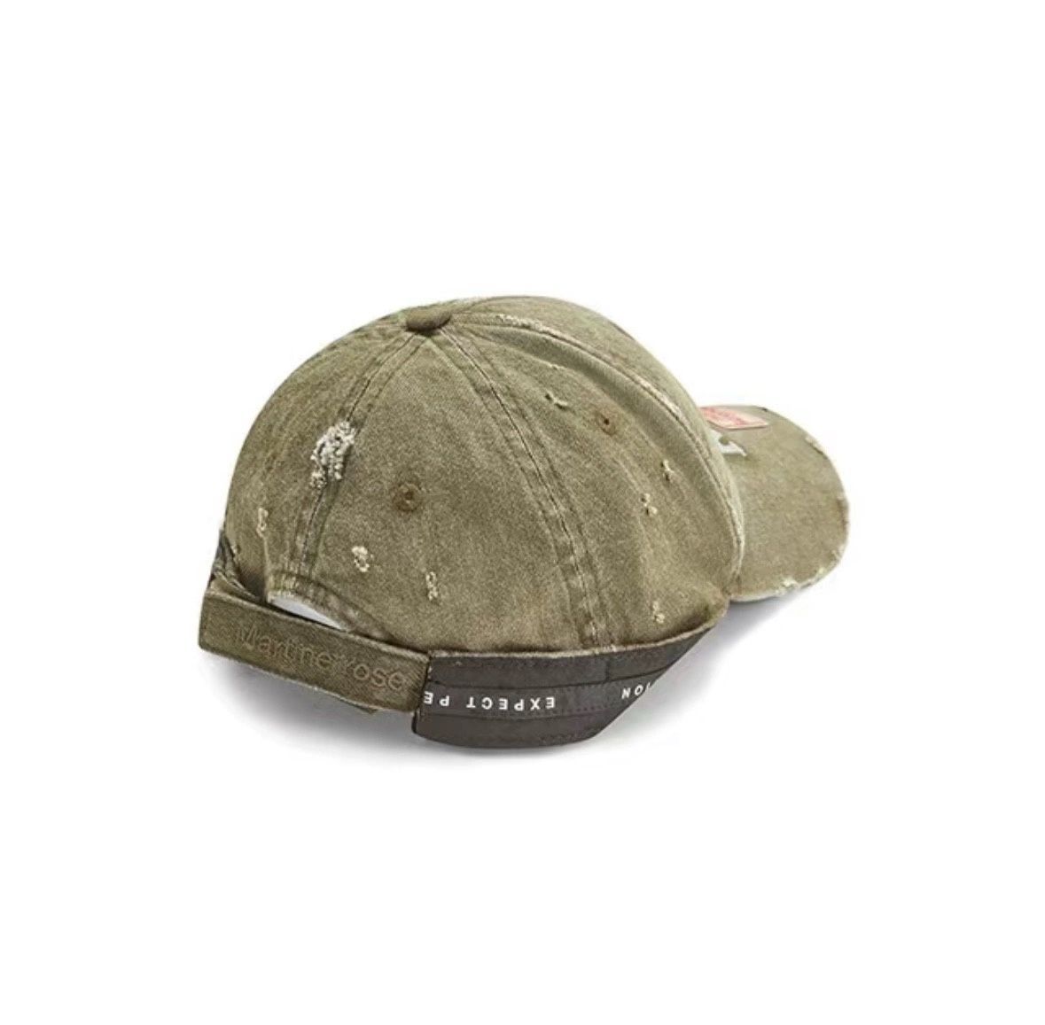 MARTINE ROSE ROLLED BACK CAP