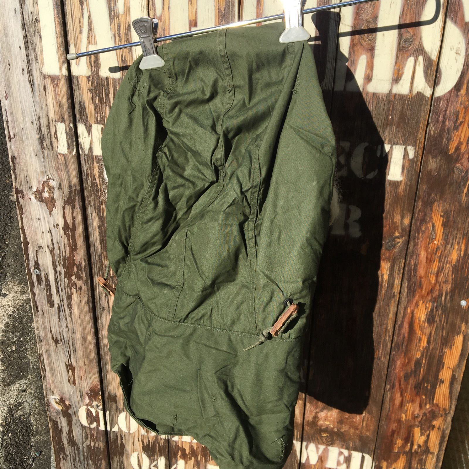 80’s Vintage デッドストック【US ARMY】米軍実物 M-65用 フード フィールド フィッシュテールパーカーモッズコート ミリタリー