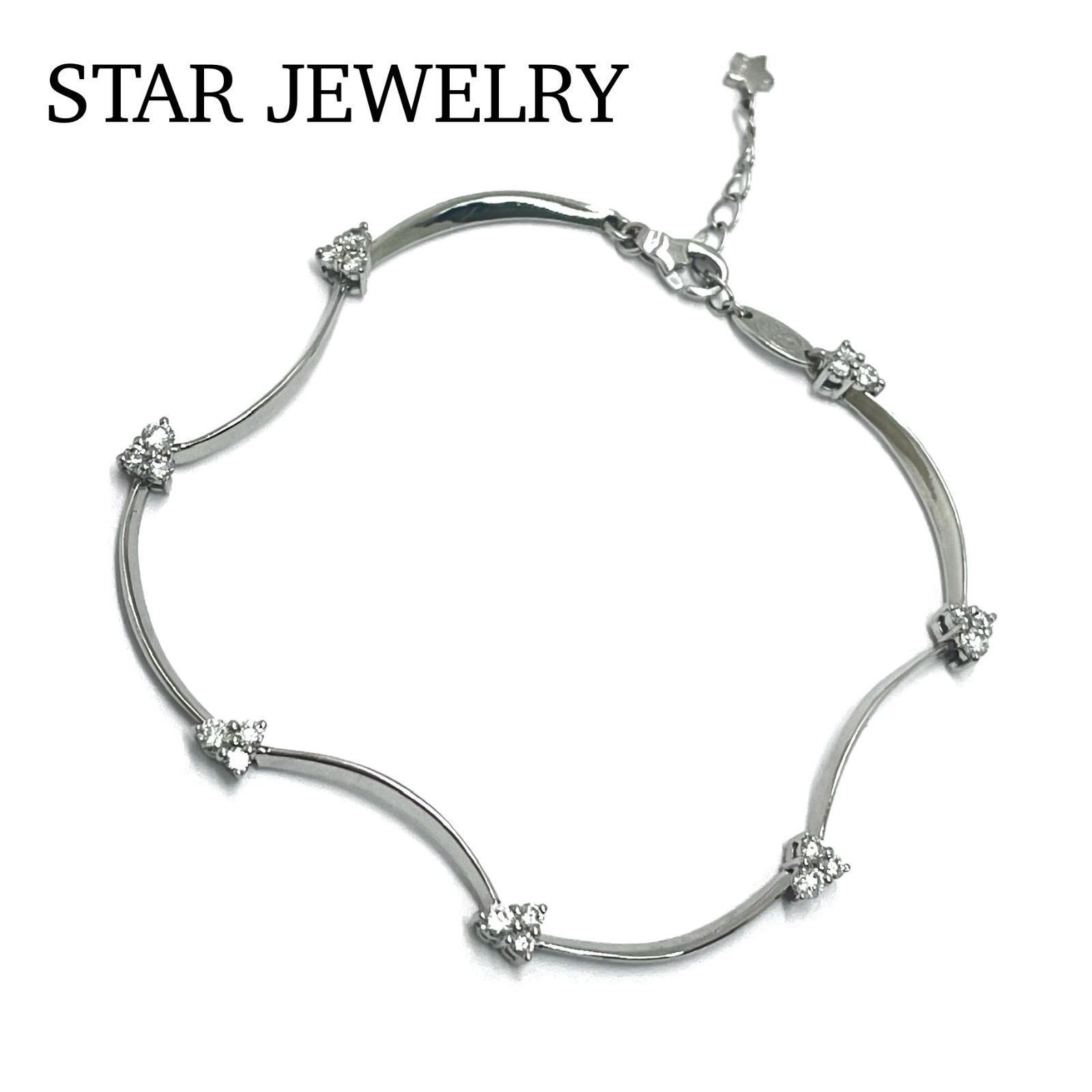 STAR JEWELRY / スタージュエリー ダイヤブレスレット Pt950 0.50ct