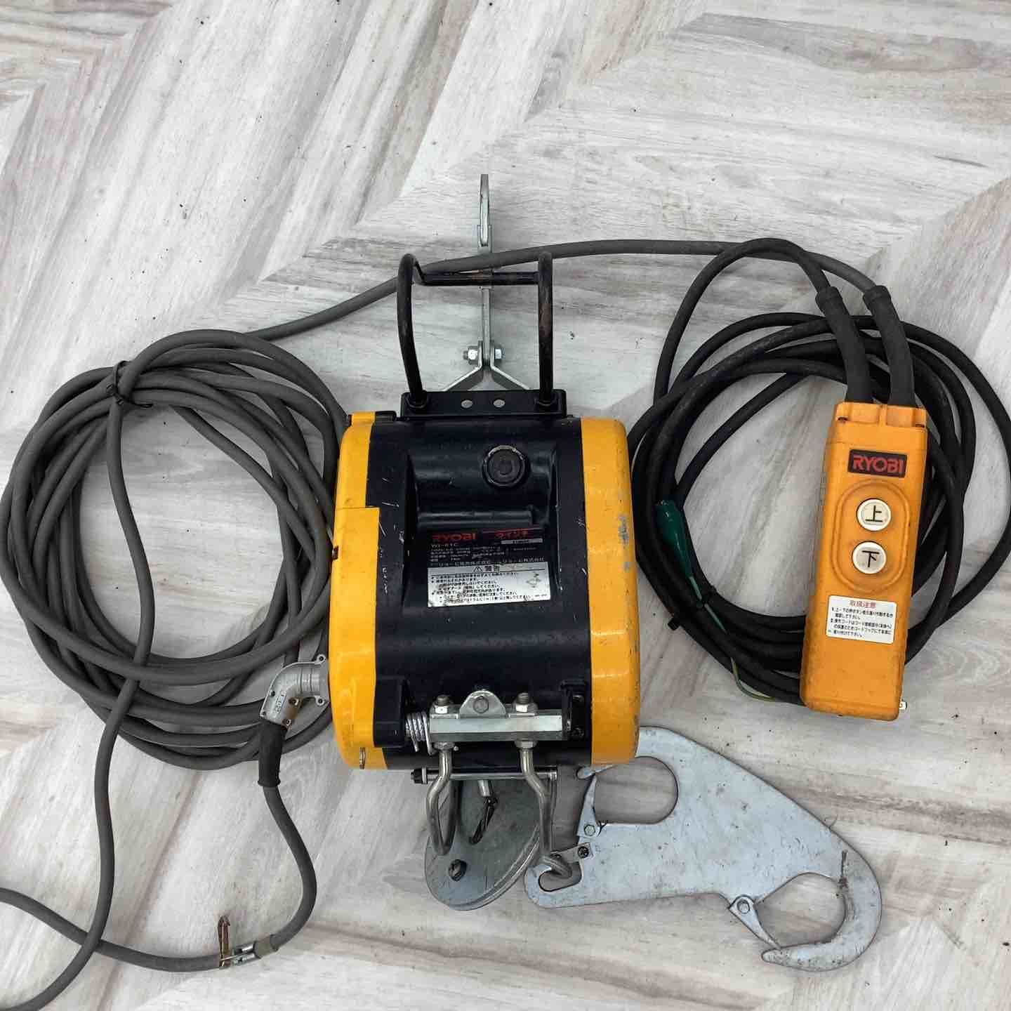 ◇リョービ(RYOBI) ウインチ WI-61C (15m)【越谷店】 - メルカリ
