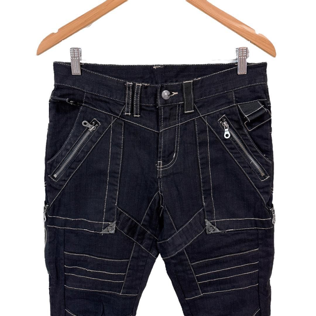 デニムパンツ ジップギミック