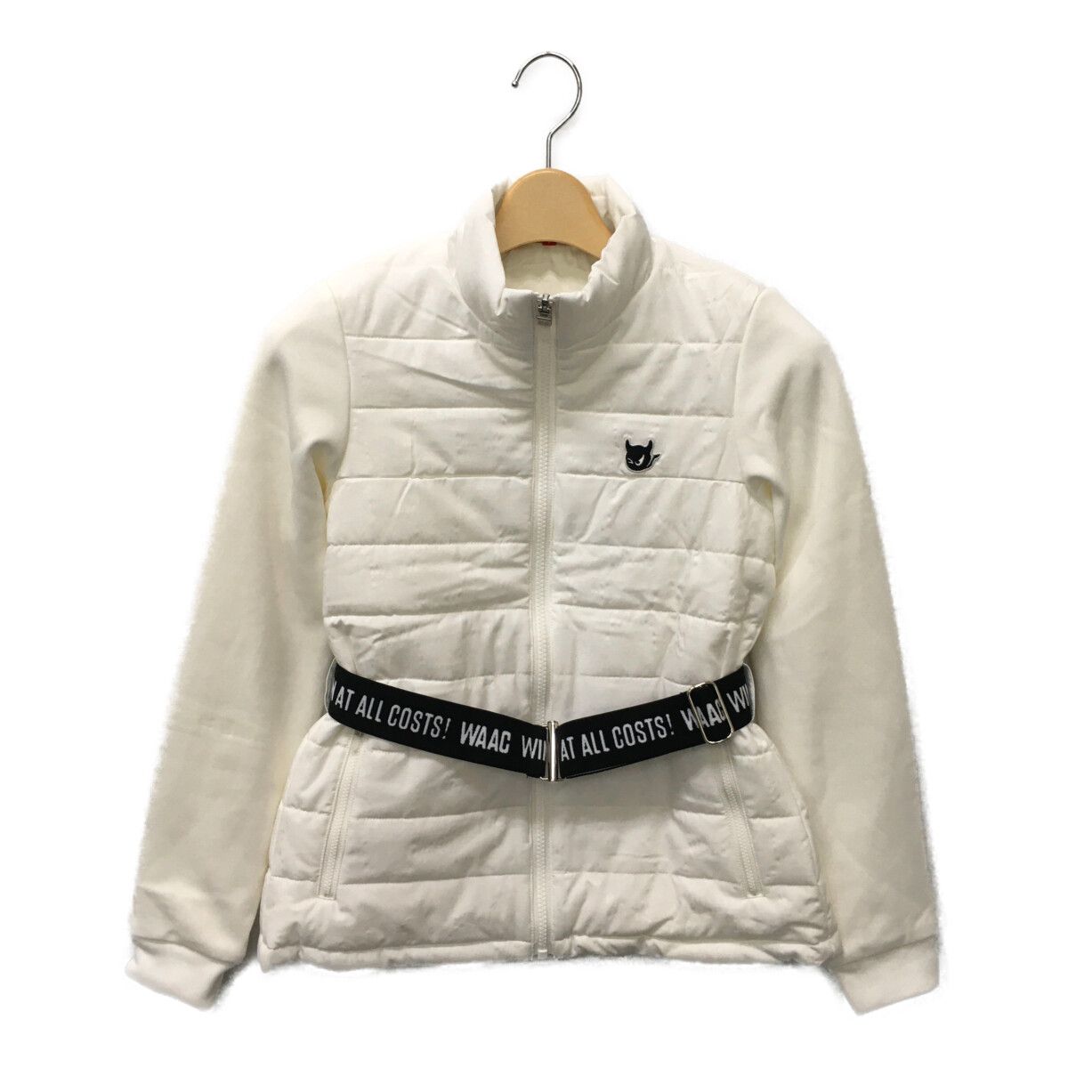 新品未使用　ワック｜WAAC｜中綿ブルゾン｜レディース｜01 中古 レディース ワック WAAC ブルゾン 1(S) 白 ホワイト 中綿ブルゾン