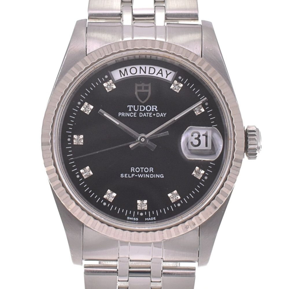 チューダー TUDOR 76214 プリンス デイデイト 10P ダイヤモンド 自動巻き メンズ I 142463
